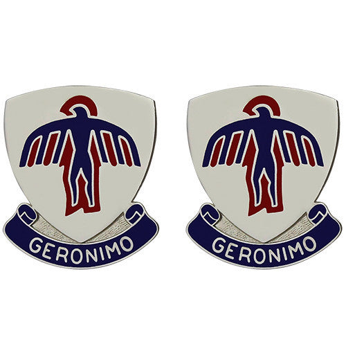 Army Crest: 501st Infantry Regiment - Geronimo