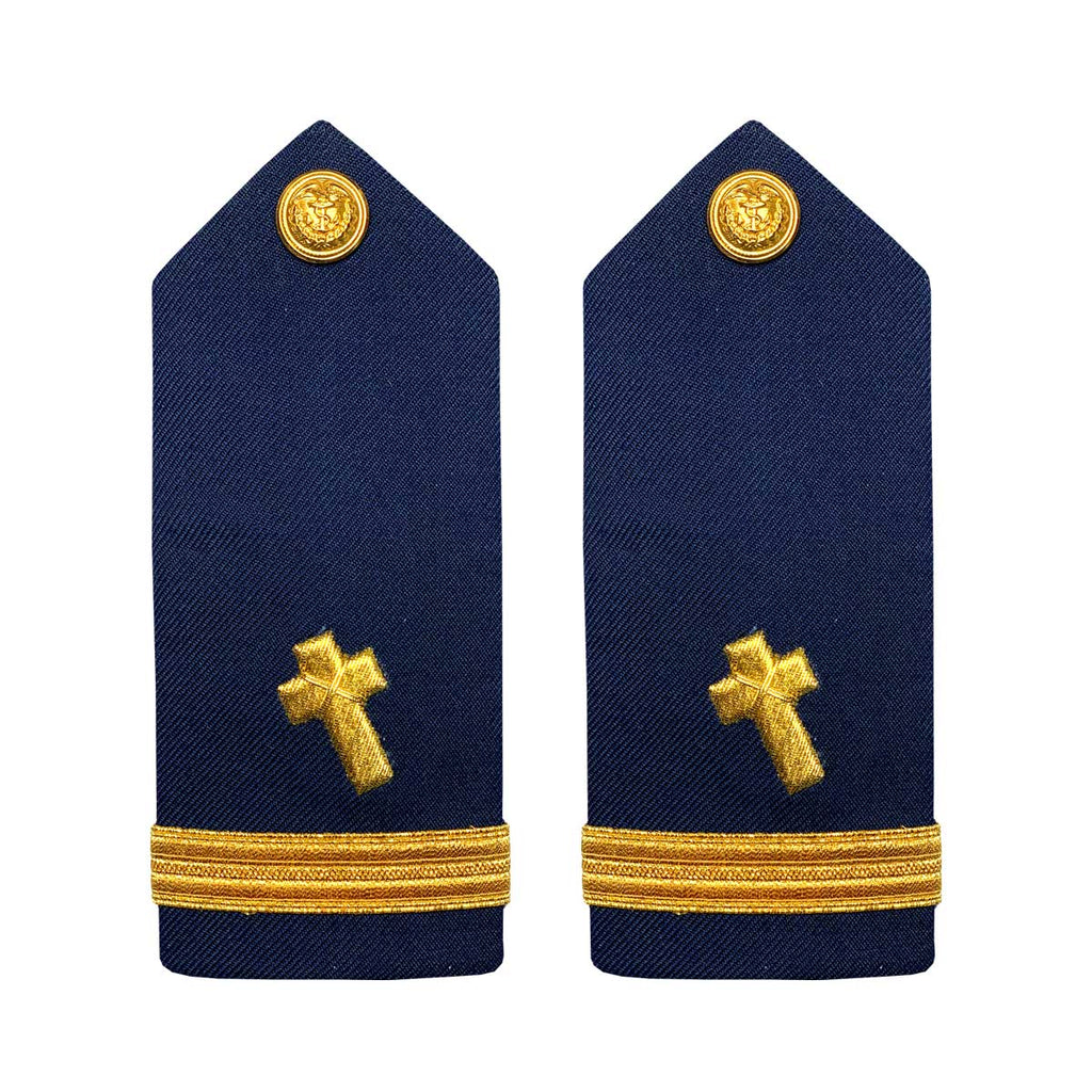 Coast Guard Shoulder Board: Ensign Christian Chaplain