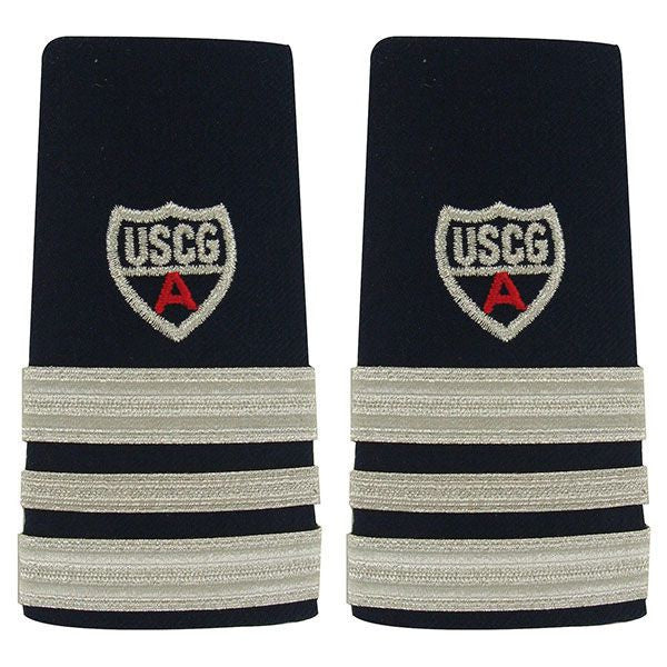 Coast Guard Auxiliary Enhanced Shoulder Board: DSO, BC, and D-AA