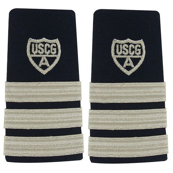 Coast Guard Auxiliary Enhanced Shoulder Board: Division Commander
