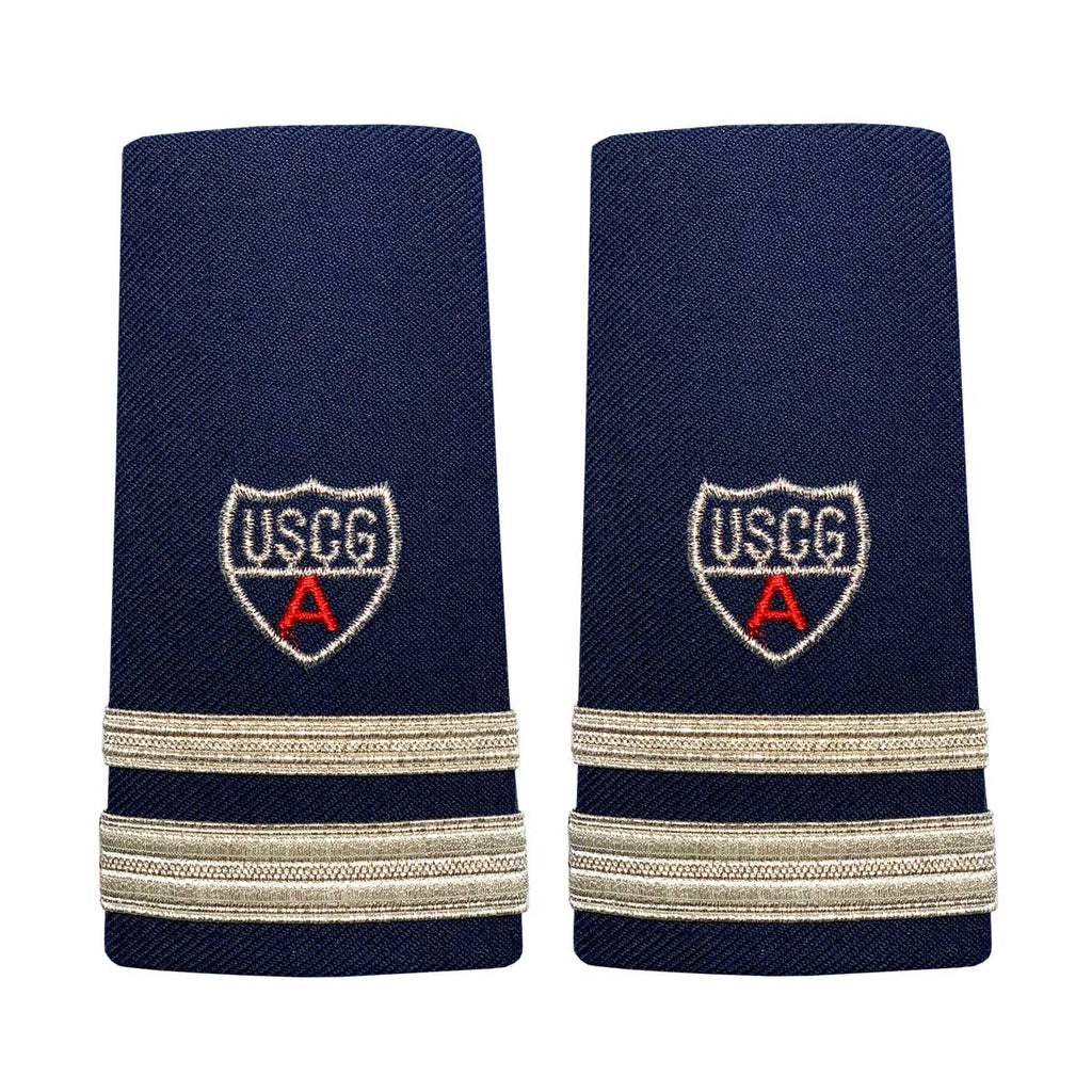 Coast Guard Auxiliary Hard Shoulder Board: SO (1 1/2