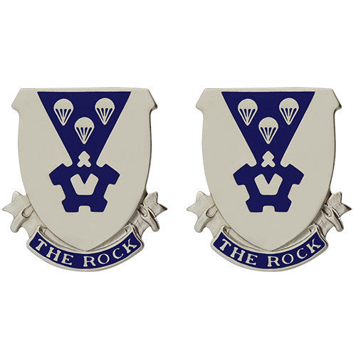 Army Crest: 503rd Infantry - The Rock