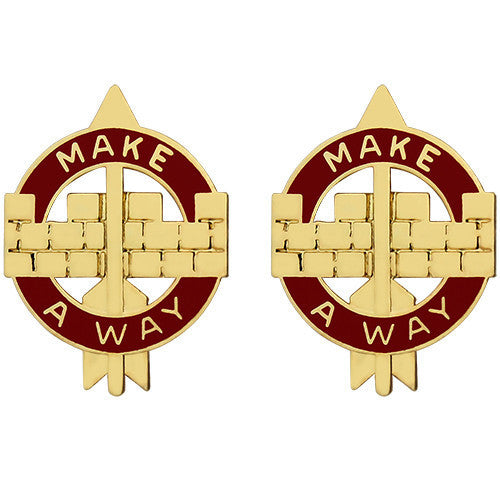 Army Crest: 524th Support Battalion - Make Army Way