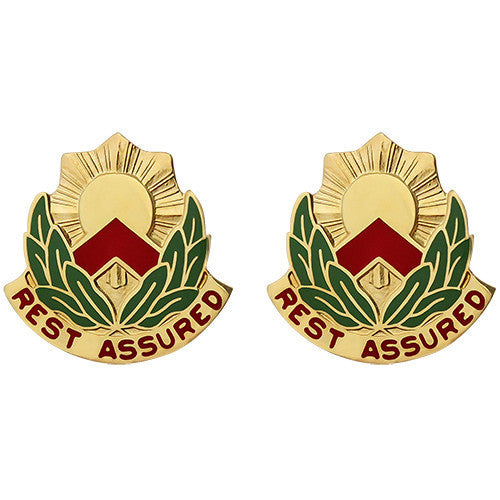 Army Crest: 593rd Sustainment Brigade - Rest Assured