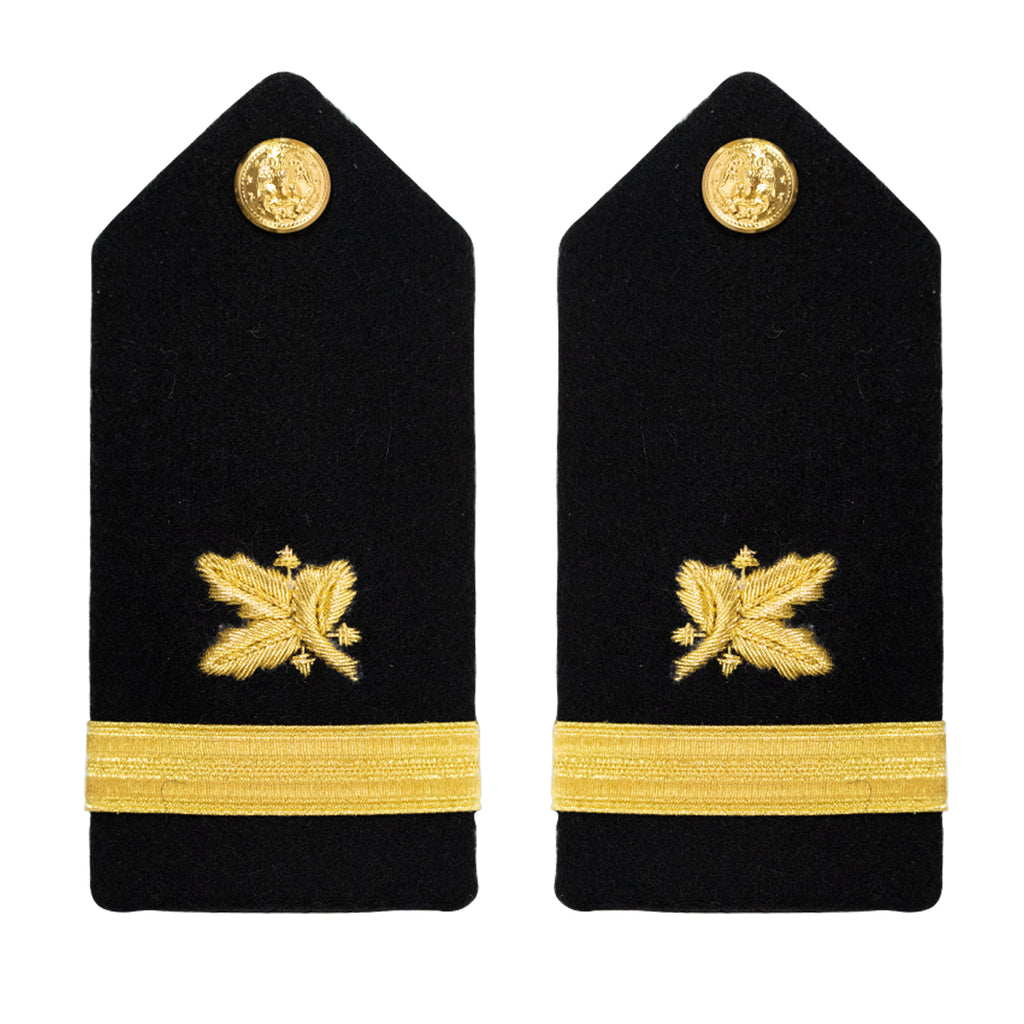 Navy Shoulder Board: Ensign Supply Corps - female