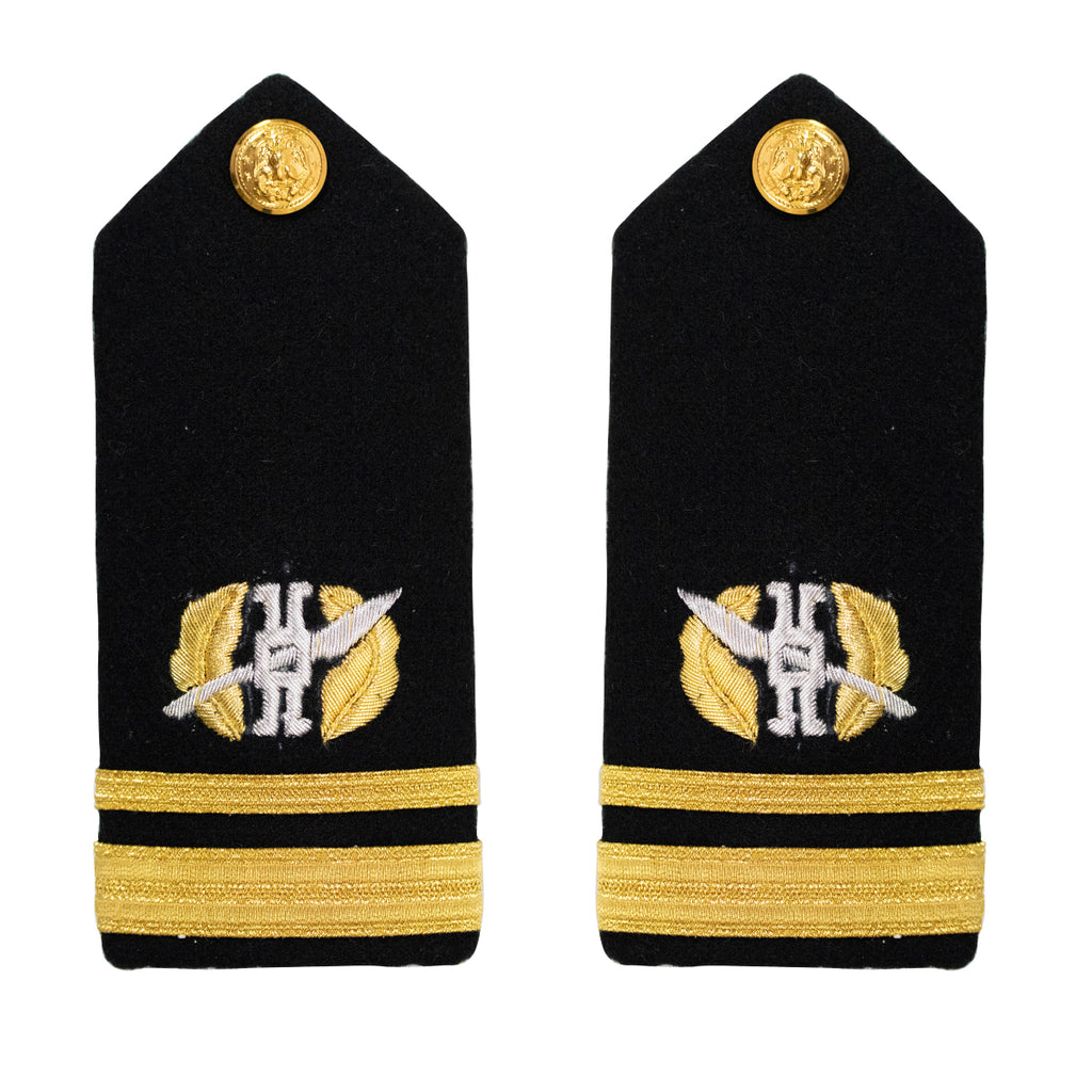 Navy Shoulder Board: Lieutenant Junior Grade Law Community - male