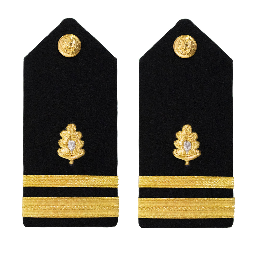 Navy Shoulder Board: Lieutenant Junior Grade Medical Corps - female