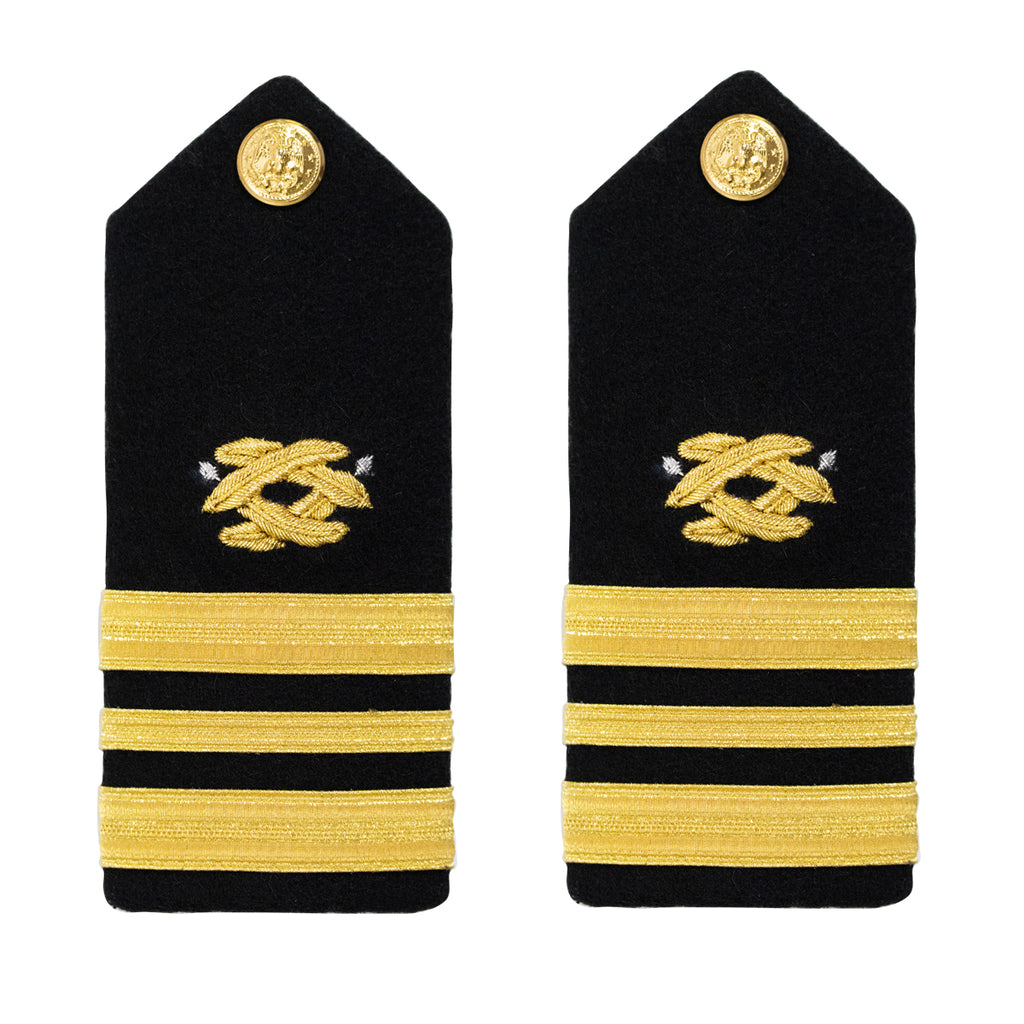 Navy Shoulder Board: Lieutenant Commander Civil Engineer - male
