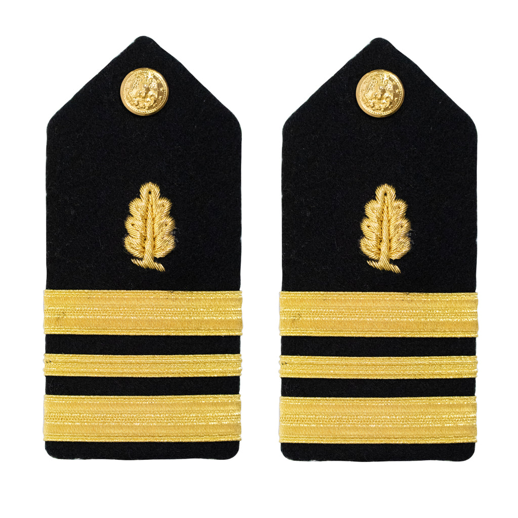Navy Shoulder Board: Lieutenant Commander Medical Service - female
