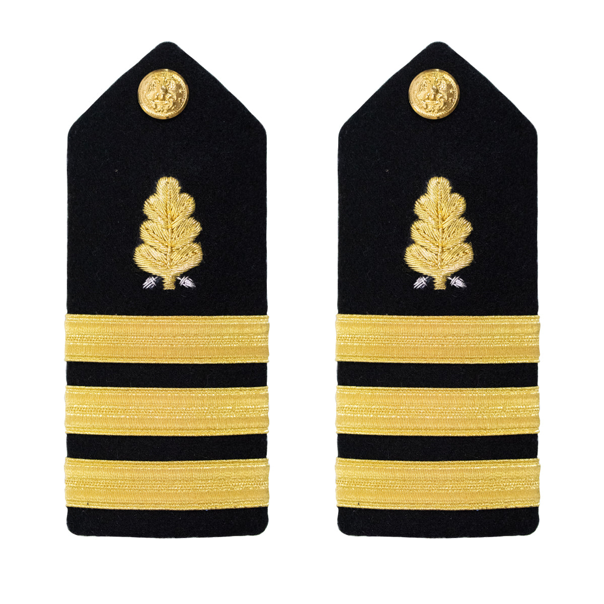 Navy Shoulder Board: Commander Dental Corps - male
