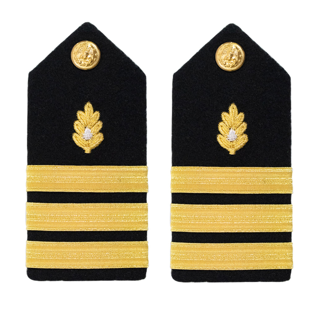Navy Shoulder Board: Commander Medical Corps - female