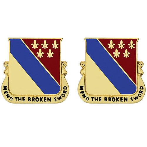 Army Crest: 702nd Support Battalion - Mend The Broken Sword