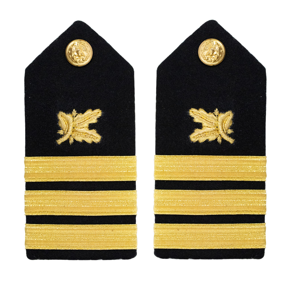 Navy Shoulder Board: Commander Supply Corps - female