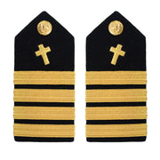 Navy Shoulder Board: Captain Christian Chaplain - female