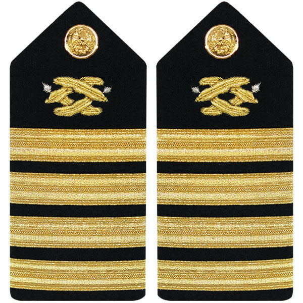 Navy Shoulder Board: Captain Civil Engineer - female