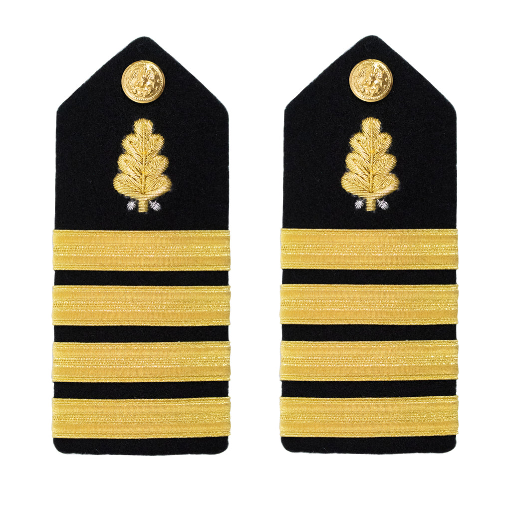 Navy Shoulder Board: Captain Dental Corps - male