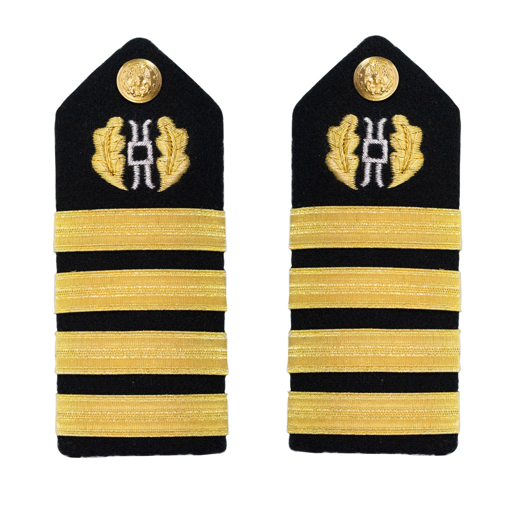 Navy Shoulder Board: Captain Judge Advocate - male