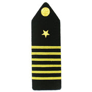 Navy ROTC Midshipman Hard Board: Female Captain