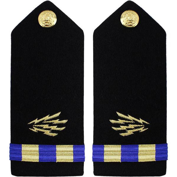 Navy Shoulder Board: Warrant Officer 2 Information Systems Technician