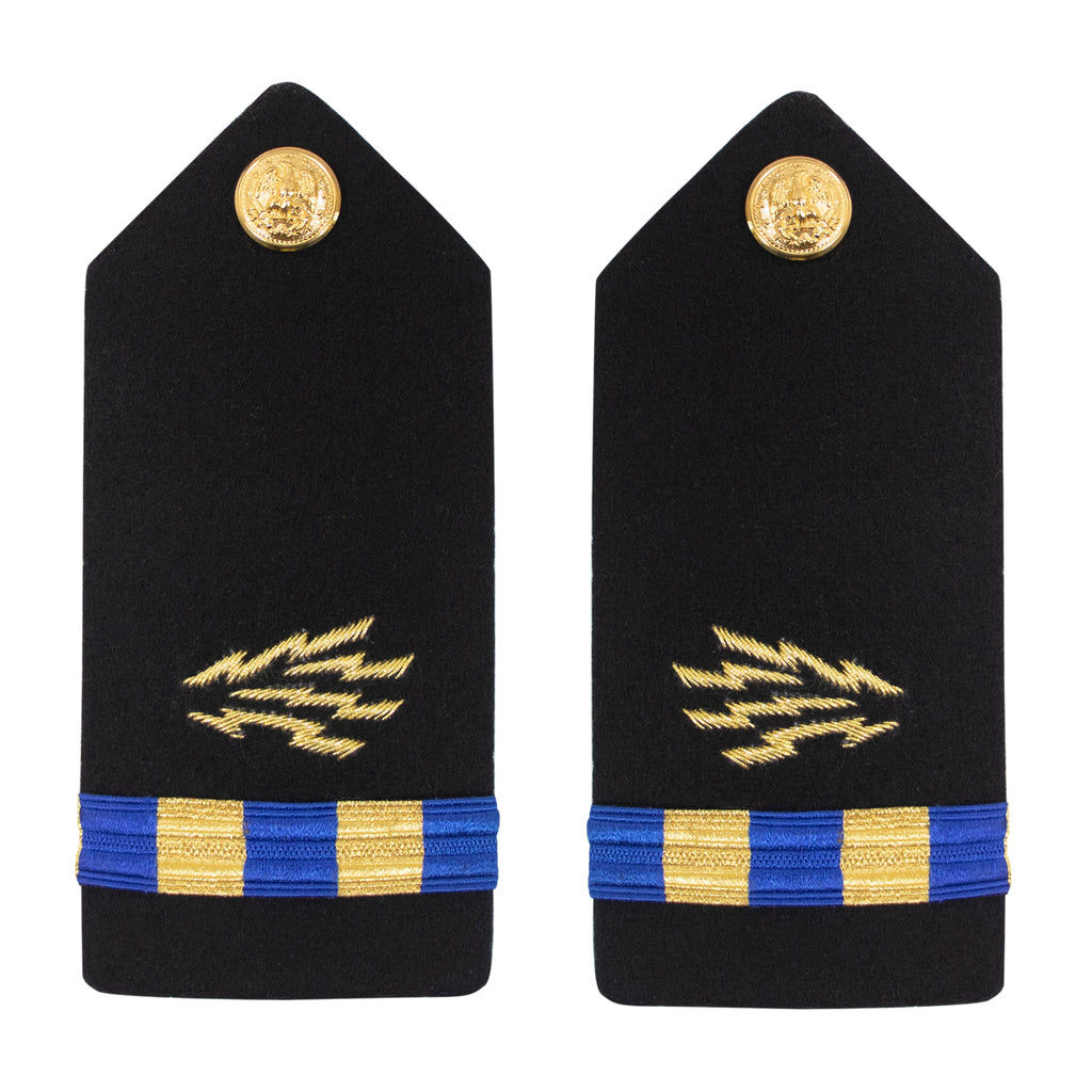 Navy Shoulder Board: Warrant Officer 2 Information Systems Technician - Female