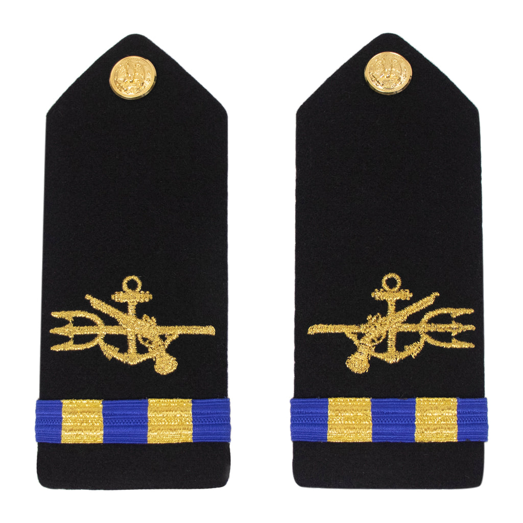 Navy Shoulder Board: Warrant Officer 2 SW Special Warfare - Male