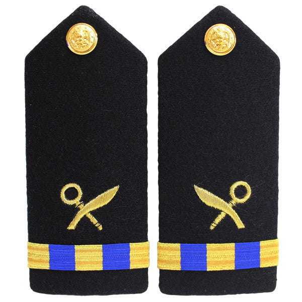 Navy Shoulder Board: Warrant Officer 3 Intelligence Technician