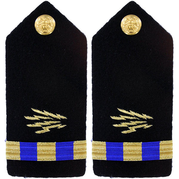 Navy Shoulder Board: Warrant Officer 3 Information Systems Technician - Male