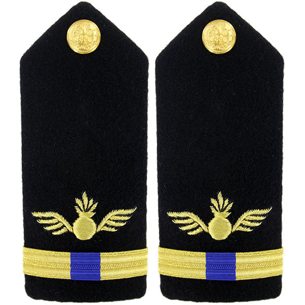 Navy Shoulder Board: Warrant Officer 4 Aviation Ordnance