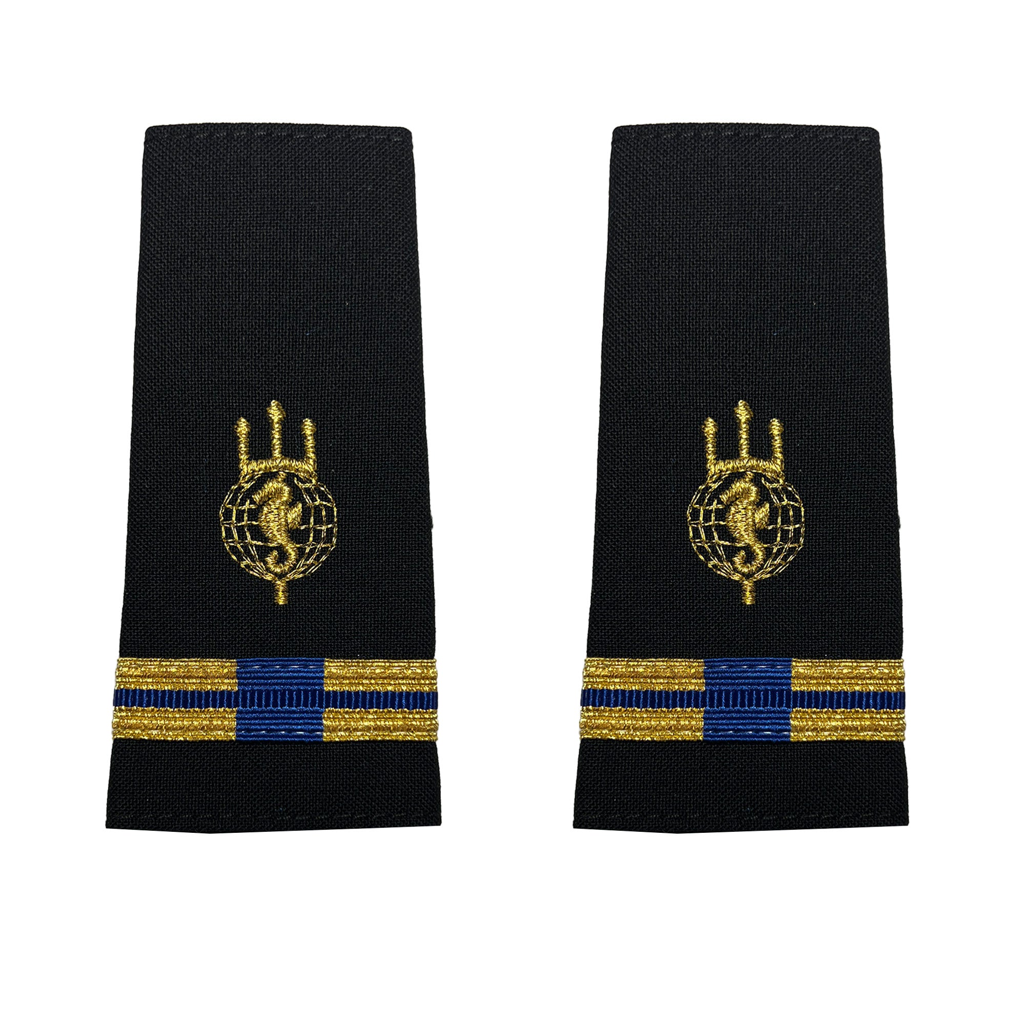 Navy Soft Shoulder Mark: Warrant Officer 5 Acoustic Technician