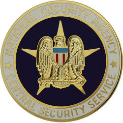 Army Identification Badge: National Security Agency Central Security Service Miniature