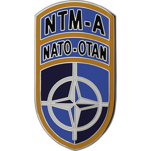 Army Combat Service Identification Badge (CSIB):  NATO Training Mission Afghanistan
