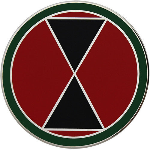 Army Combat Service Identification Badge (CSIB): 7th Infantry Division