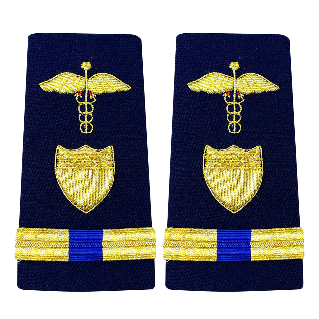 Coast Guard Shoulder Board: Enhanced Warrant Officer 4 Medical Administration - Female