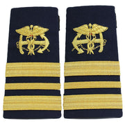 Coast Guard Shoulder Board: FEMALE Enhanced Public Health Service Lieutenant Commander PHS