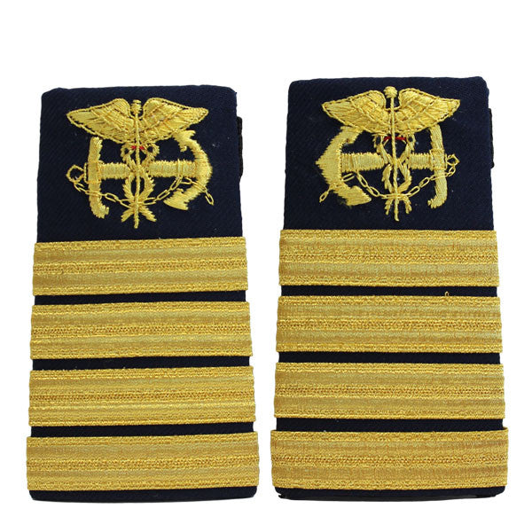 Coast Guard Shoulder Board: FEMALE Enhanced Public Health Service Captain PHS