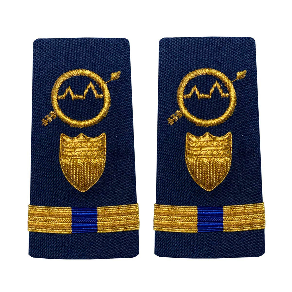 Coast Guard Shoulder Board: Enhanced Warrant Officer 4 Operations Systems Specialist