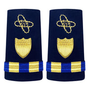 Coast Guard Shoulder Board: Enhanced Warrant Officer 2 Electronics - Female