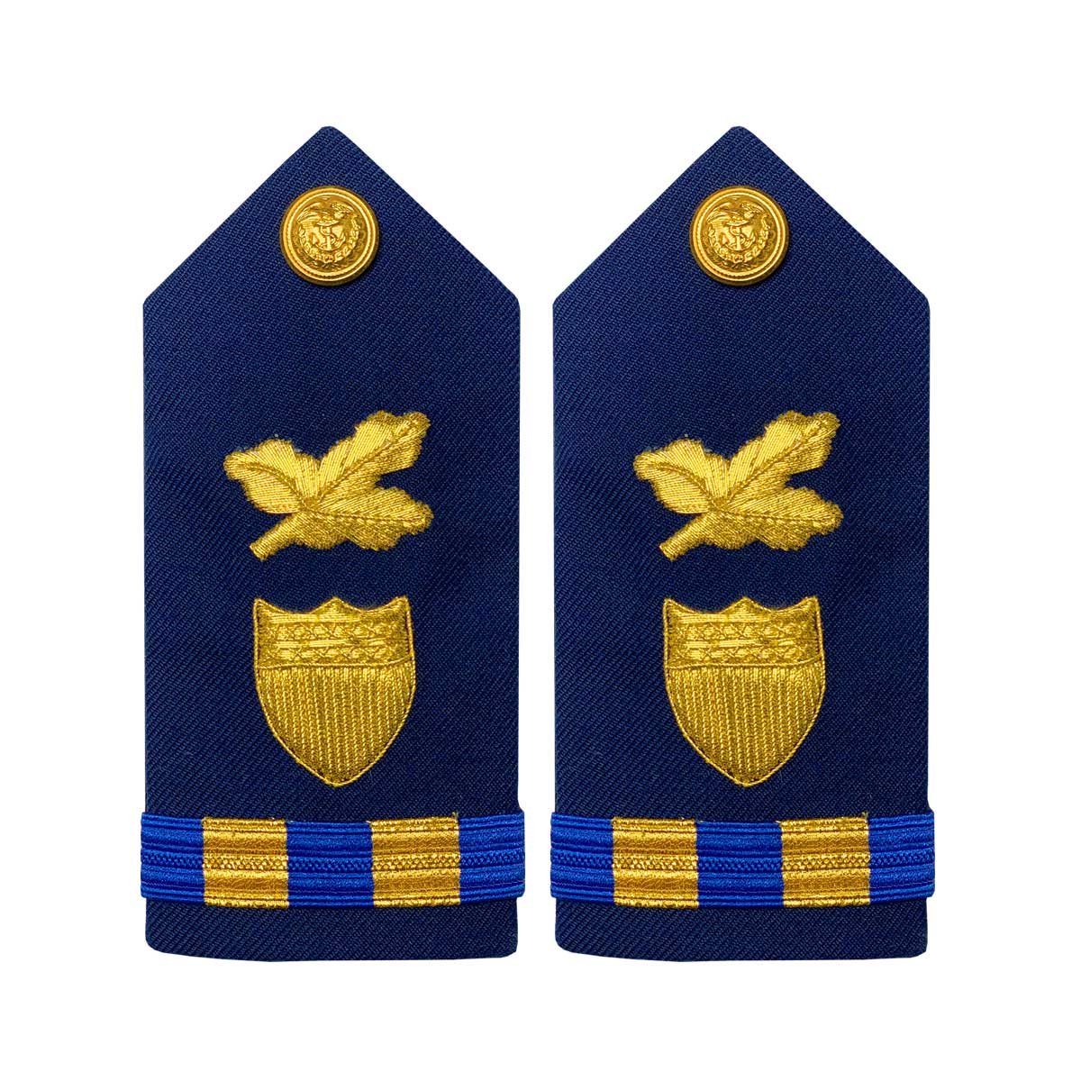 Coast Guard Shoulder Board: Warrant Officer 2 Finance & Supply - Female