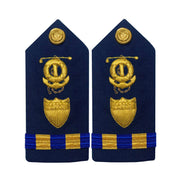 Coast Guard Shoulder Board: Warrant Officer 2 Marine Safety Specialist Deck - Female