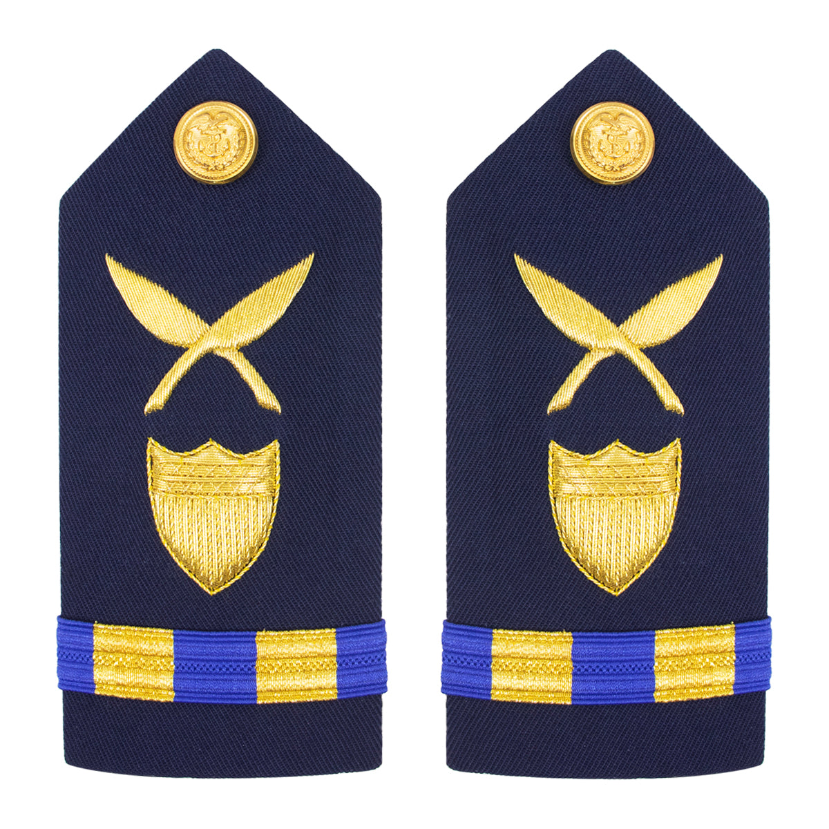 Uscg Cwo2 Bar Coast Guard Shoulder Board: Warrant Officer 2 Personnel Administration