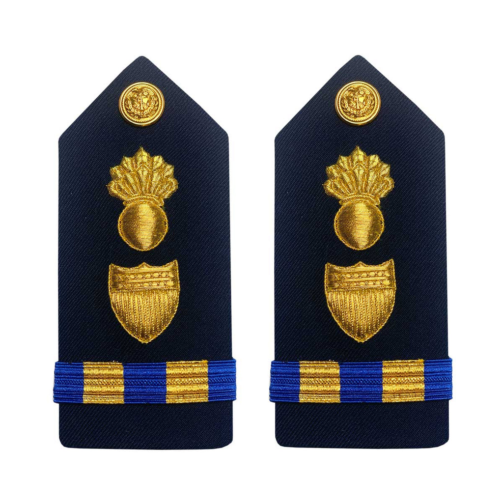 Coast Guard Shoulder Board: Warrant Officer 2 Weapons - Female