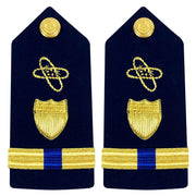 Coast Guard Shoulder Board: Warrant Officer 3 Electronics- Female