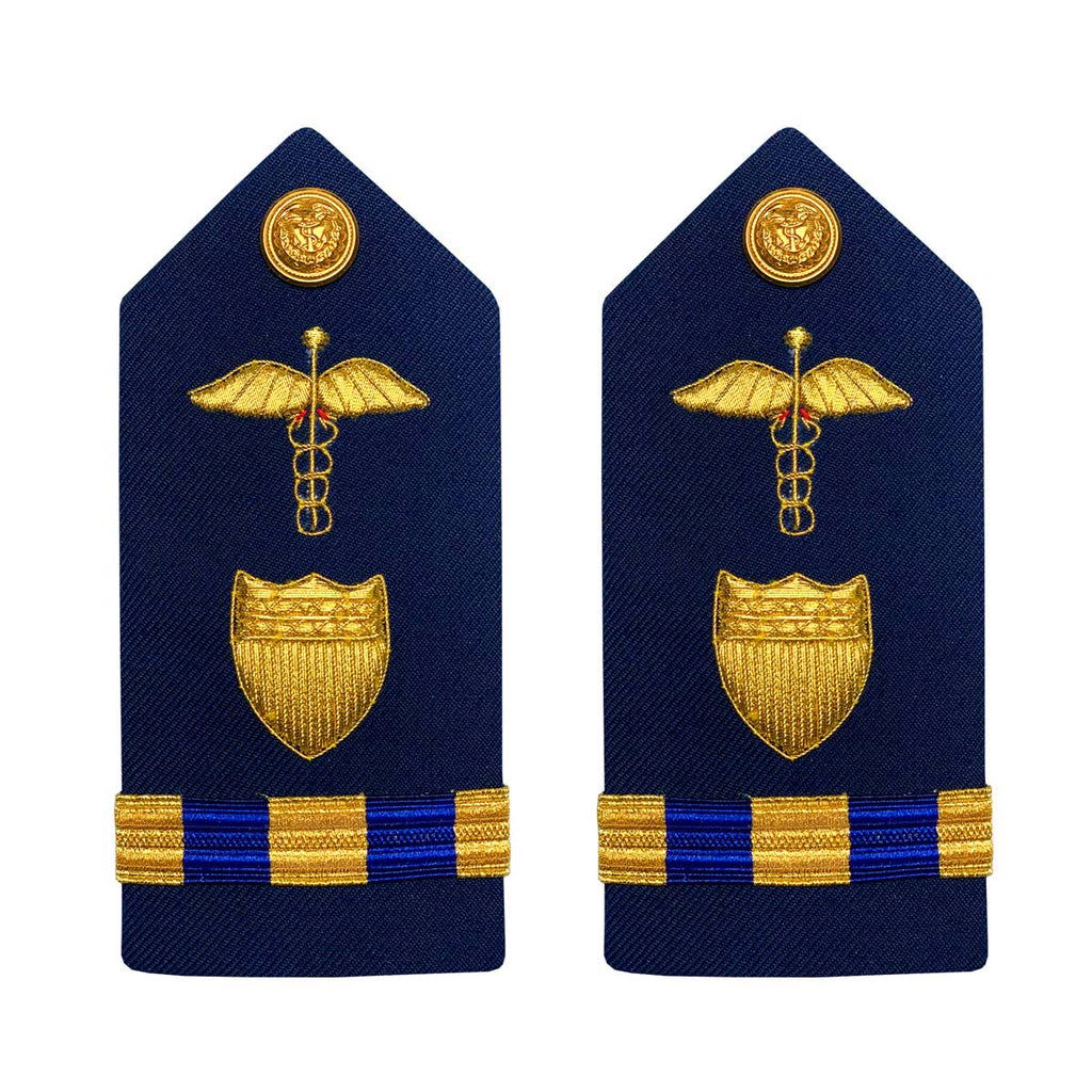 Coast Guard Shoulder Board: Warrant Officer 3 Medical Administration- Female