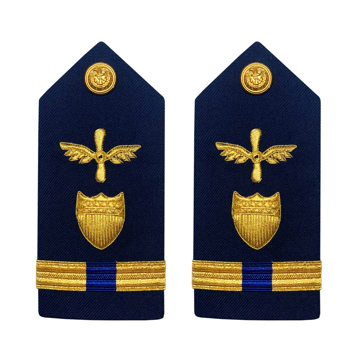 Coast Guard Shoulder Board: Warrant Officer 4 Aviation Engineering - Female