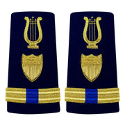 Coast Guard Shoulder Board: Enhanced Warrant Officer 4 Bandmaster - Female