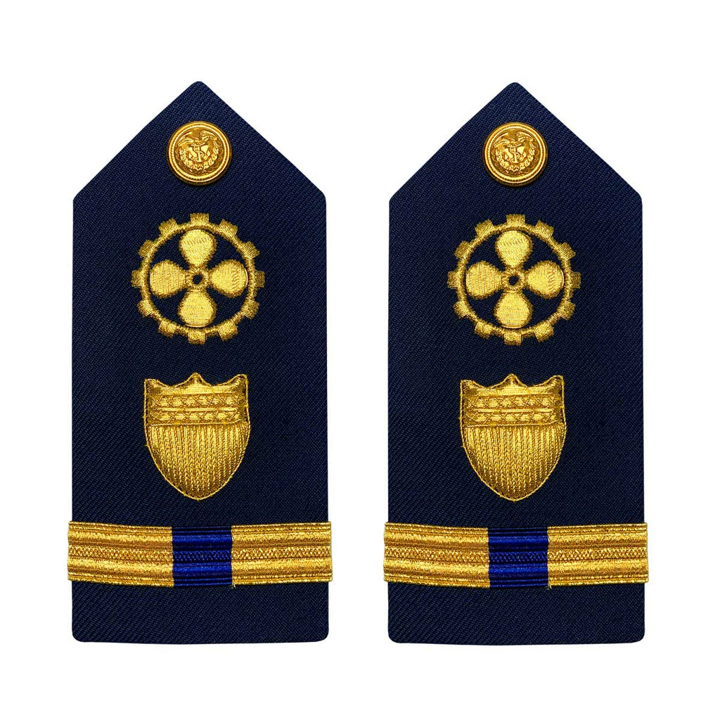 Coast Guard Shoulder Board: Warrant Officer 4 Marine Safety Specialist Engineer - Female