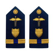 Coast Guard Shoulder Board: Warrant Officer 4 Medical Administration - Female