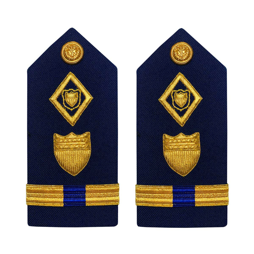 Coast Guard Shoulder Board: Warrant Officer 4 Maritime Law Enforcement - Female