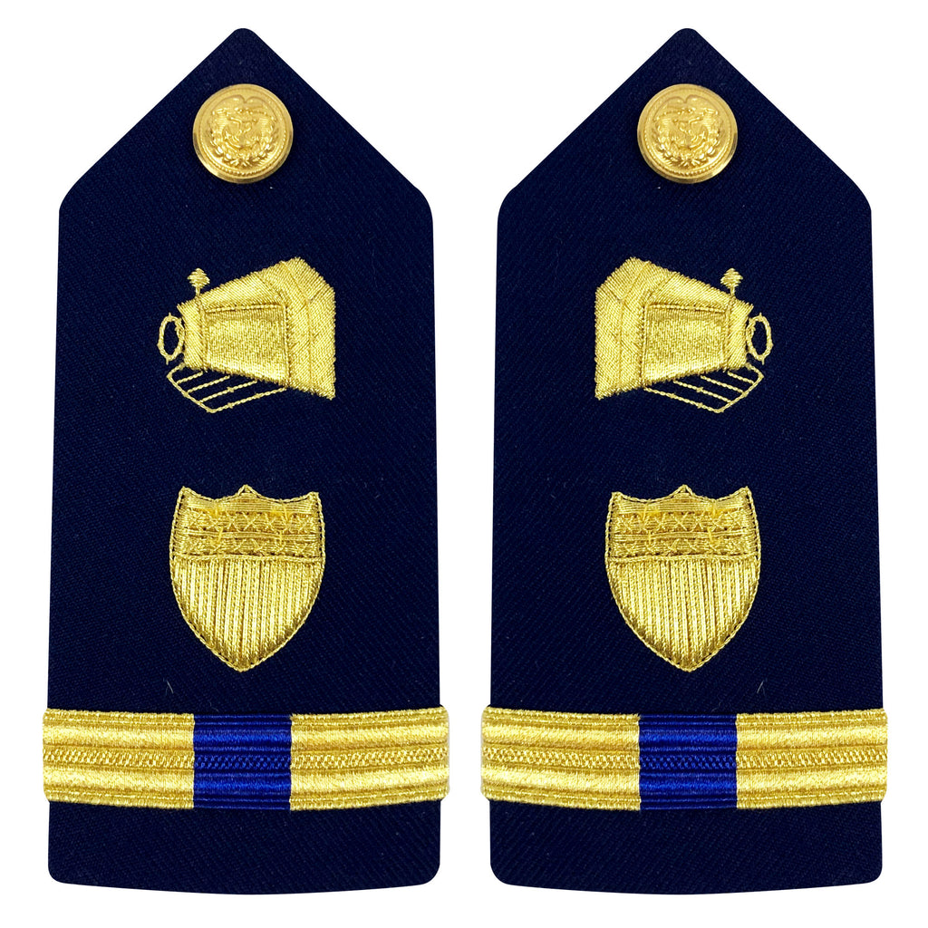 Coast Guard Shoulder Board: Warrant Officer 4 Public Information - Female