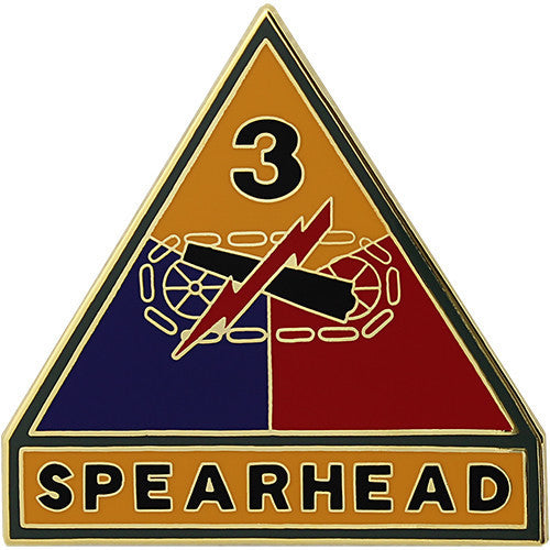 Army Combat Service Identification Badge (CSIB): Third Armored Division